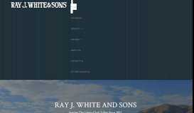 
							         Ray J White & Sons: Home								  
							    