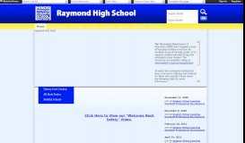 
							         Raymond High (9-12) / Overview - Hinds County School District								  
							    