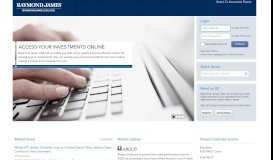 
							         Raymond James USA Ltd - Login								  
							    