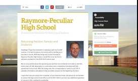 
							         Raymore-Peculiar High School | Smore Newsletters for Education								  
							    