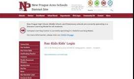 
							         Raz-Kids Kids' Login | New Prague Area Schools								  
							    