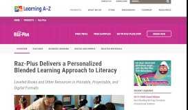 
							         Raz-Plus - Learning AZ								  
							    