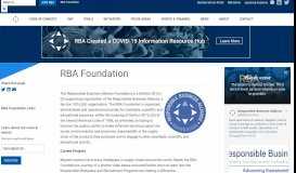 
							         RBA Foundation - Responsible Business Alliance								  
							    
