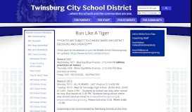 
							         RBC Cross Country - Twinsburg City Schools								  
							    