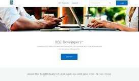 
							         RBC Developer Portal | home								  
							    