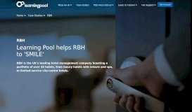 
							         RBH - Learning Pool								  
							    