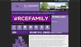 
							         RC Edwards Middle School: Home								  
							    