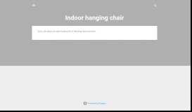 
							         Rc willey hr portal - Indoor hanging chair								  
							    