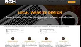 
							         RCHDesign - High Quality Custom Web Sites								  
							    