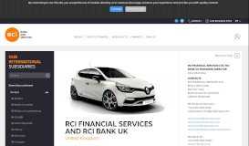 
							         RCI Financial Services United Kingdom : UK subsidiary | RCI Bank ...								  
							    