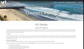 
							         RCI Weeks | Vacation Resorts International (VRI) - Perfecting the Art of ...								  
							    