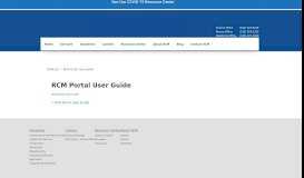 
							         | RCM Portal User GuideRCM LLP - Regier Carr & Monroe LLP								  
							    
