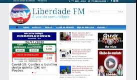 
							         Rádio Liberdade FM | O portal de notícias da cidade de Poções – Bahia								  
							    