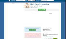 
							         Rádio Portal Evangélico - Somente Web / Brasil | Radios.com.br								  
							    