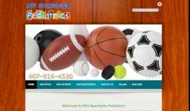 
							         RDV Sportsplex Pediatrics - Home								  
							    