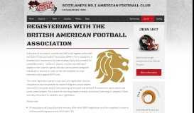 
							         Re-registering as an existing member | East Kilbride Pirates								  
							    