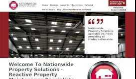 
							         Reactive Property Maintenance Company - Nationwide Property ...								  
							    