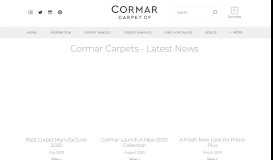 
							         Read All The Latest Cormar Carpets News | Cormar Carpets								  
							    