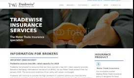 
							         Read more - Tradewise Insurance Services Ltd								  
							    