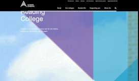 
							         Reading College | Activate Learning								  
							    
