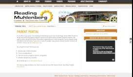 
							         Reading Muhlenberg Career & Technology Center » PARENT PORTAL								  
							    