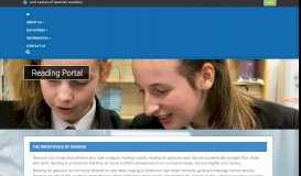 
							         Reading Portal | Lord Lawson of Beamish Academy								  
							    