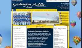 
							         Readington Middle School / Overview								  
							    