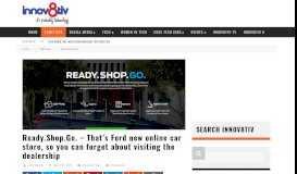 
							         Ready.Shop.Go. – That's Ford new online car store, so you can forget ...								  
							    
