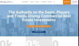 
							         Real Capital Analytics, Inc. | Transactions. Trends. Tools.								  
							    