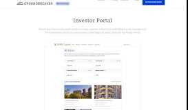
							         Real Estate Investor Portal and LP Dashboard Software								  
							    
