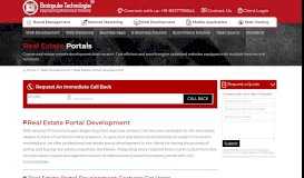 
							         Real Estate Portal Development India Property Website Development								  
							    