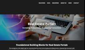 
							         Real Estate Portals - Real Estate & Property Data | ATTOM Data ...								  
							    