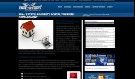 
							         Real Estate/ Property Portal/ Website Development - Eagle Technosys								  
							    