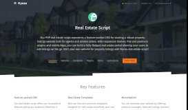 
							         Real Estate Script for Property Listings Websites								  
							    