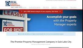 
							         Real Property Management Salt Lake City								  
							    