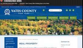 
							         Real Property | Yates County, NY								  
							    