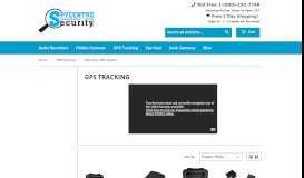 
							         Real Time GPS Tracker - SpyCentre Security								  
							    