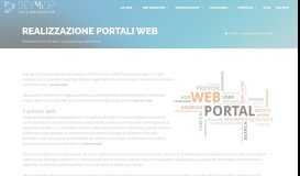 
							         Realizzazione Portali web, realizzazione portali verticali - Devmiup								  
							    