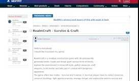 
							         RealmCraft - Survive & Craft | AndroidPIT Forum								  
							    