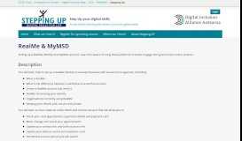 
							         RealMe & MyMSD - Digital Inclusion Alliance Aotearoa								  
							    
