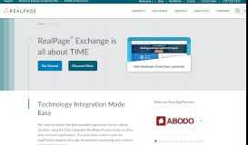 
							         RealPage Exchange App Partner Program								  
							    
