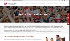 
							         Reasons to go with Canada Visa Group								  
							    