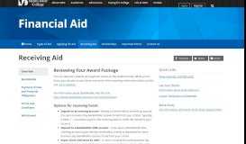 
							         Receiving Aid | Financial Aid | Miami Dade College								  
							    