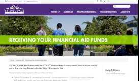 
							         Receiving Your Financial Aid Funds | Clover Park Technical College								  
							    