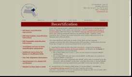 
							         Recertification - Northeast EMS(Region III)								  
							    