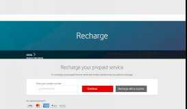
							         Recharge Your Prepaid Service | Vodafone Australia - My Vodafone								  
							    