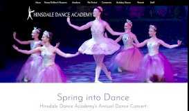 
							         Recital 2018 - Hinsdale Dance Academy								  
							    