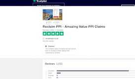 
							         Reclaim PPI - Amazing Value PPI Claims Reviews | Read ...								  
							    