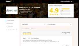 
							         ReclaimPPI.co.uk Reviews | http://www.reclaimppi.co.uk reviews | Feefo								  
							    