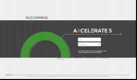 
							         Recommind Axcelerate								  
							    
